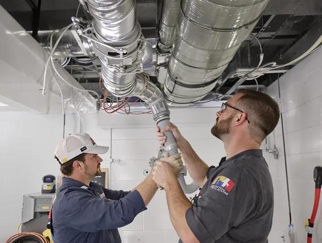 Littleton Air Duct Cleaning technician performing thorough AC duct cleaning in Littleton